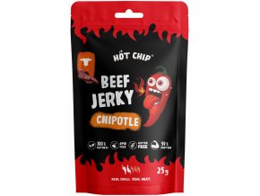 Hot Chip Hovězí jerky chipotle, 25g