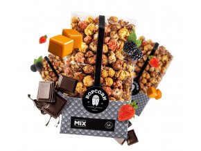 Bopcorn gourmet Popcorn Mix 5 příchutí, 70g