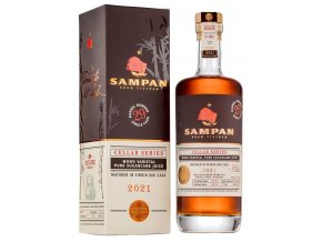 sampan virgin oak cask 46 0 7l