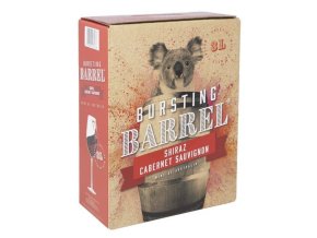 bursting barrel shiraz cabernet sauvignon bag in box 3l
