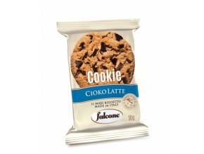 Maxi Cookie s kousky mléčné čokolády, Falcone, 50g