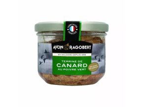 Avon & Ragobert Kachní terina se zeleným pepřem, 180g
