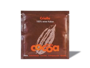 MINI Becks Cocoa BIO rozpustná čokoláda "CRIOLLO" s nejlepším 100% kakaem v sáčku 20g