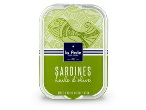 La Perle des Dieux La Perle Francouzké sardinky v extra panenském olivovém oleji  115g