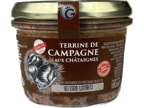 Gourmet Partners Farmářská terina s kaštany, 180g
