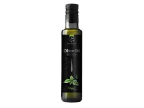 Gourmet Partners Extra panenský olivový olej & BAZALKA, sklo, 0,25 l