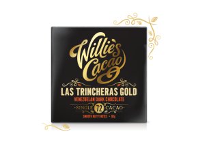Willies Cacao Willie's Cacao Čokoláda Venezuelan Gold, Las Trincheras hořká 72%, 50g