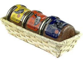 Gourmet Partners Dárkový koš "Farmářské trio"