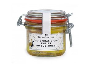 Ducs de Gascogne Husí Foie Gras z Jihozápadu Francie v celku (sklo), 180g