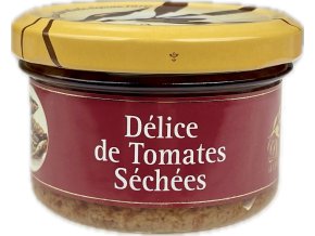 Delices du Luberon Pochoutka ze sušených rajčat s mozzarellou, sklo 90g