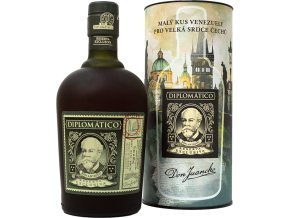 Diplomatico Reserva Exclusiva, 12 YO + Tuba CZ Edice, 40%, 0,7l