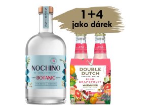 nochino botanic 0 0 5l double dutch pink grapefruit 4x0 2l