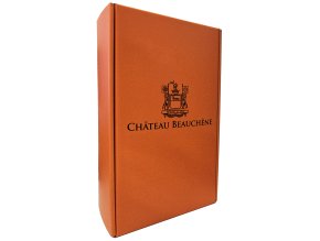 darkova krabicka chateau beauchene na 2 lahve