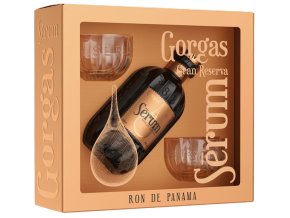serum gorgas gran reserva giftset se dvema sklenickami 40 0 7l