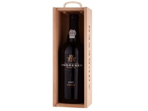 J.H. Andresen Colheita 2005 Port v dřevěné krabičce, 0,75l