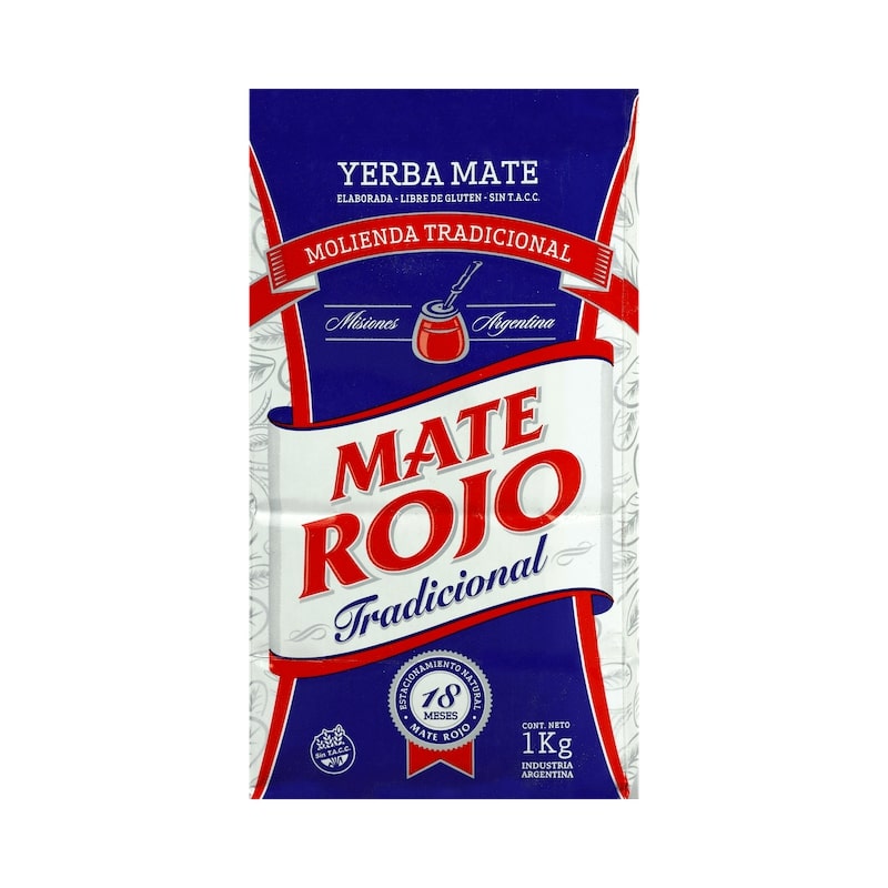 Mate rojo tradicional 1000g