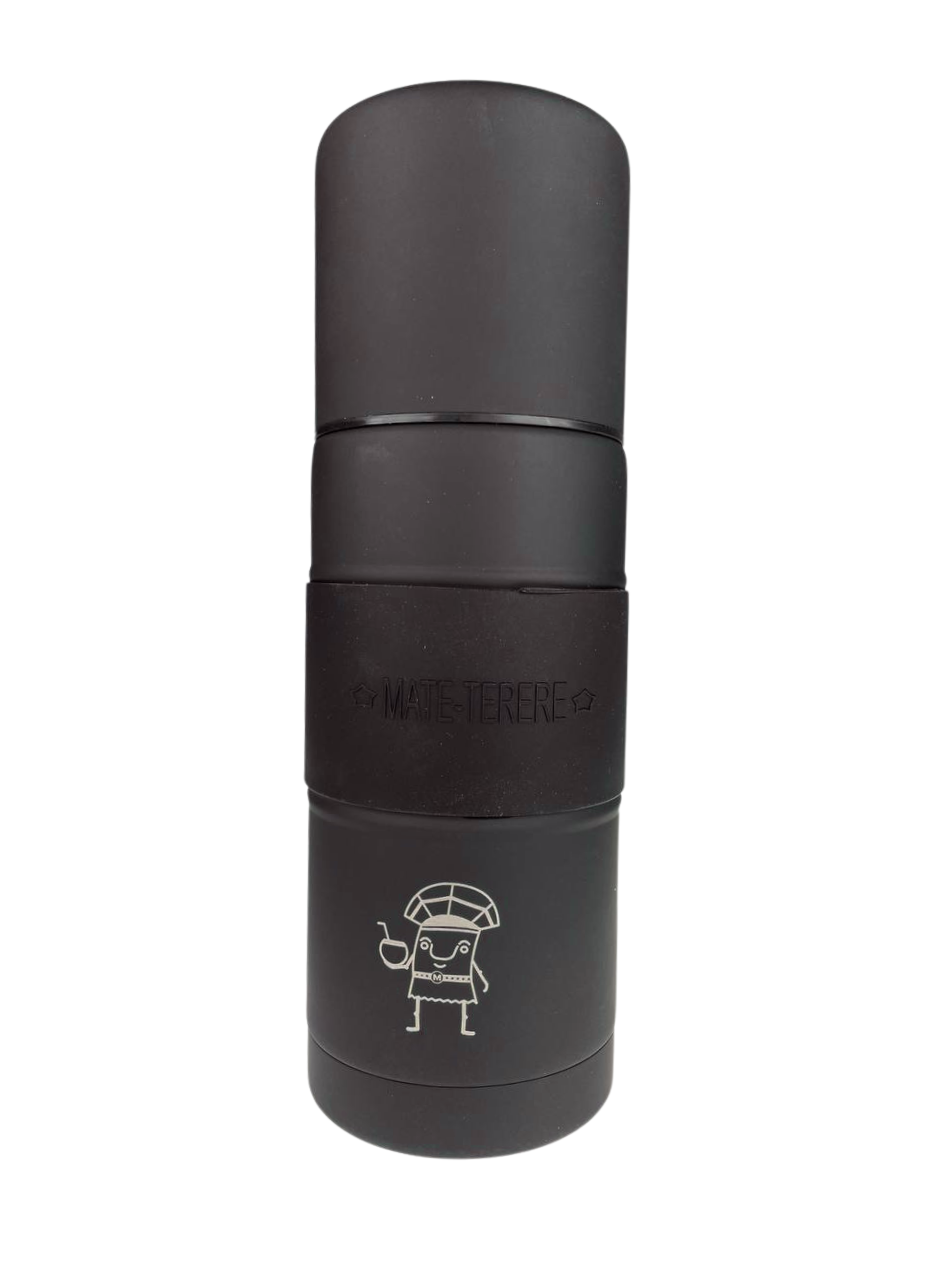 Yerbee Thermos Infusion Cup with logo 500ml Black