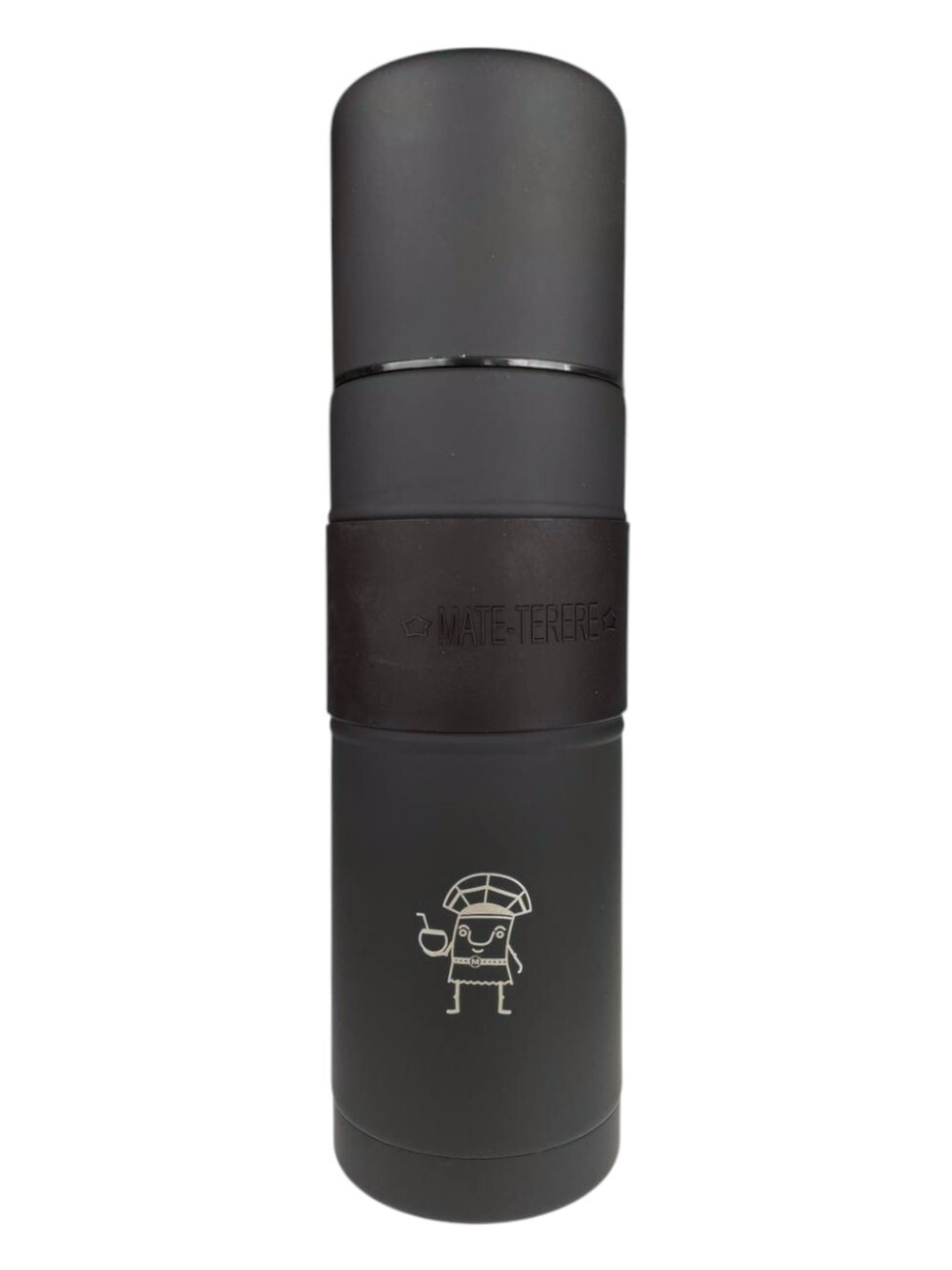 Yerbee Thermos Infusion Cup with logo 750ml Black