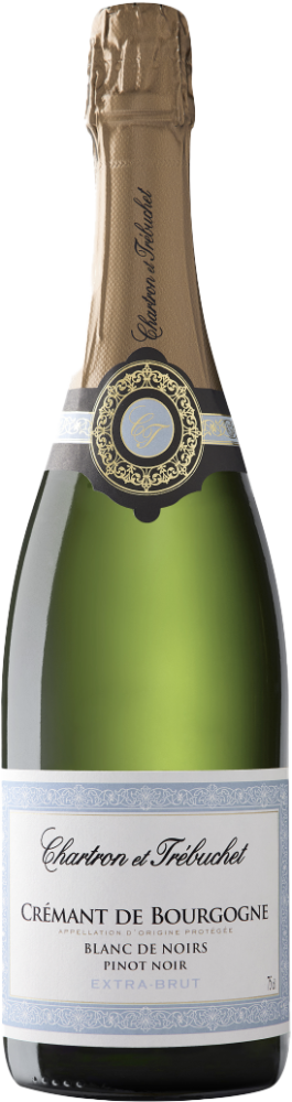 Chartron Et Trebuchet Crémant Blanc de Noirs, Extra Brut, 0,75l