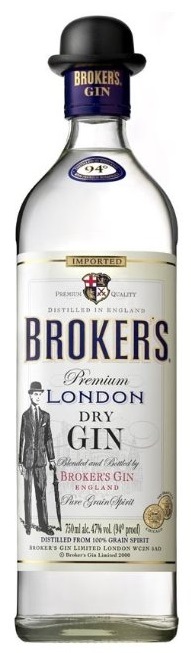 BROKER'S DRY GIN 40% 0,7l (hola lahev)