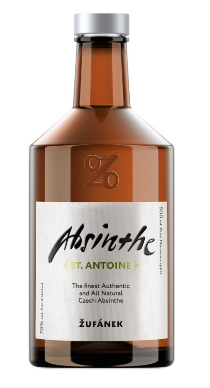 Žufánek Absinth St. Antoine 70% 0,5 l (holá láhev)