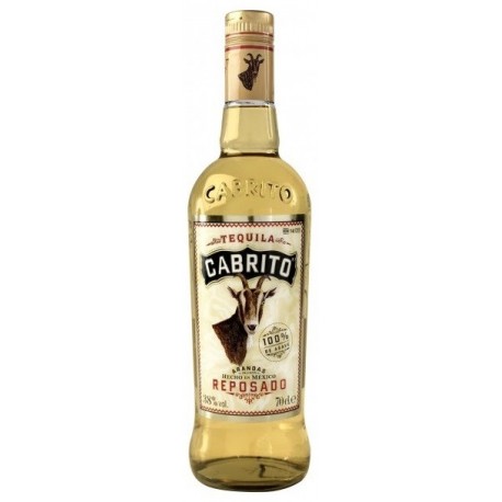 100% de Agave Tequila Cabrito Reposado 0,7 l (holá láhev)