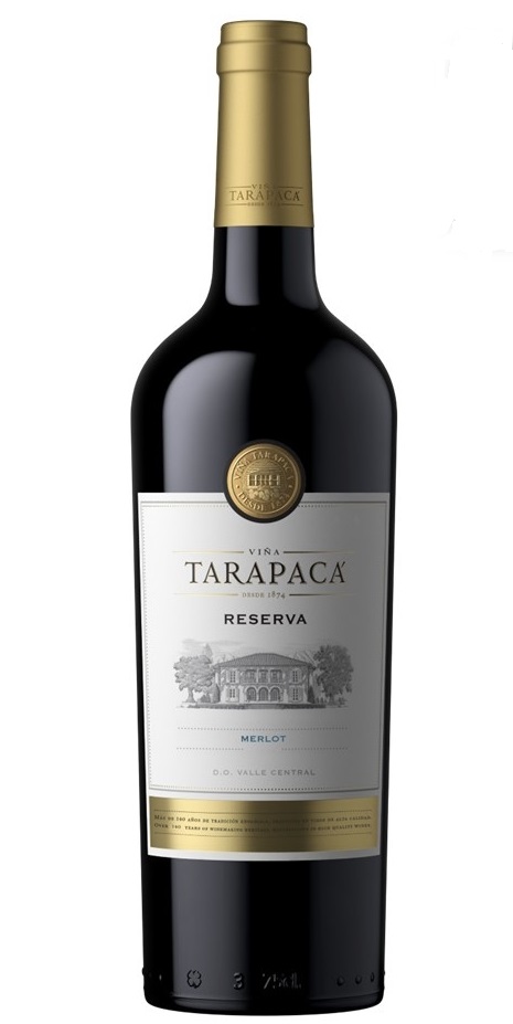 Vinařství Viňa Tarapacá Tarapacá, Merlot, Reserva, 0,75l