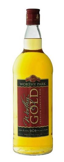 Worthy Park Gold 40% 1 l (holá láhev)