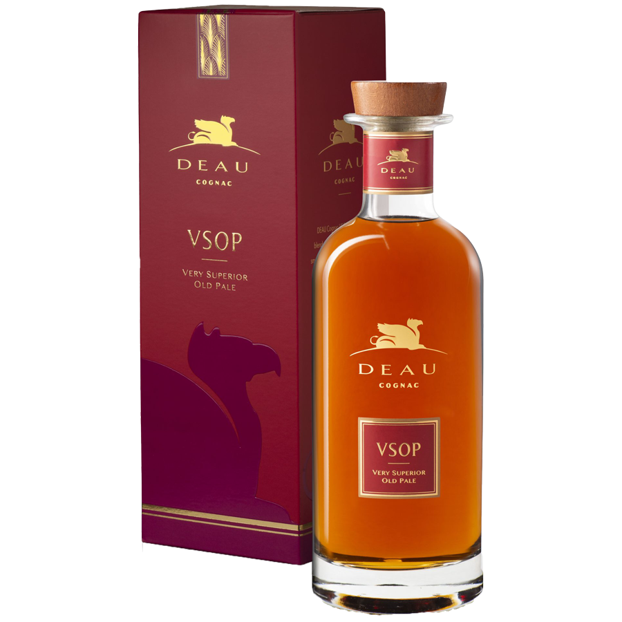 Cognac Deau V.S.O.P., 0,7l (karton)