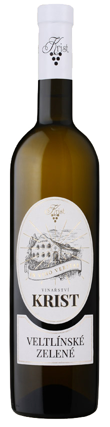 Vinařství Krist Veltlínské zelené, suché, Krist, 0,75l