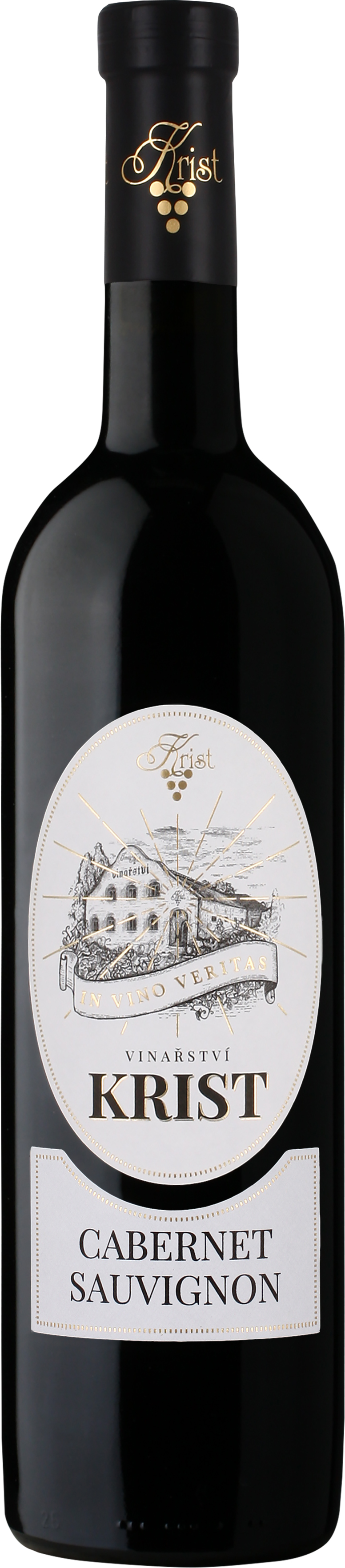 Vinařství Krist Cabernet Sauvignon, polosuché, Krist, 0,75l