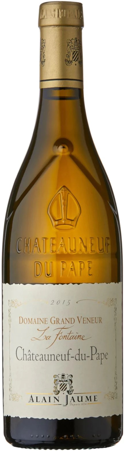Alain Jaume Châteauneuf-du-Pape BLANC Domaine Grand Veneur La Fontaine 2024, Alain Jaume, 0,75l