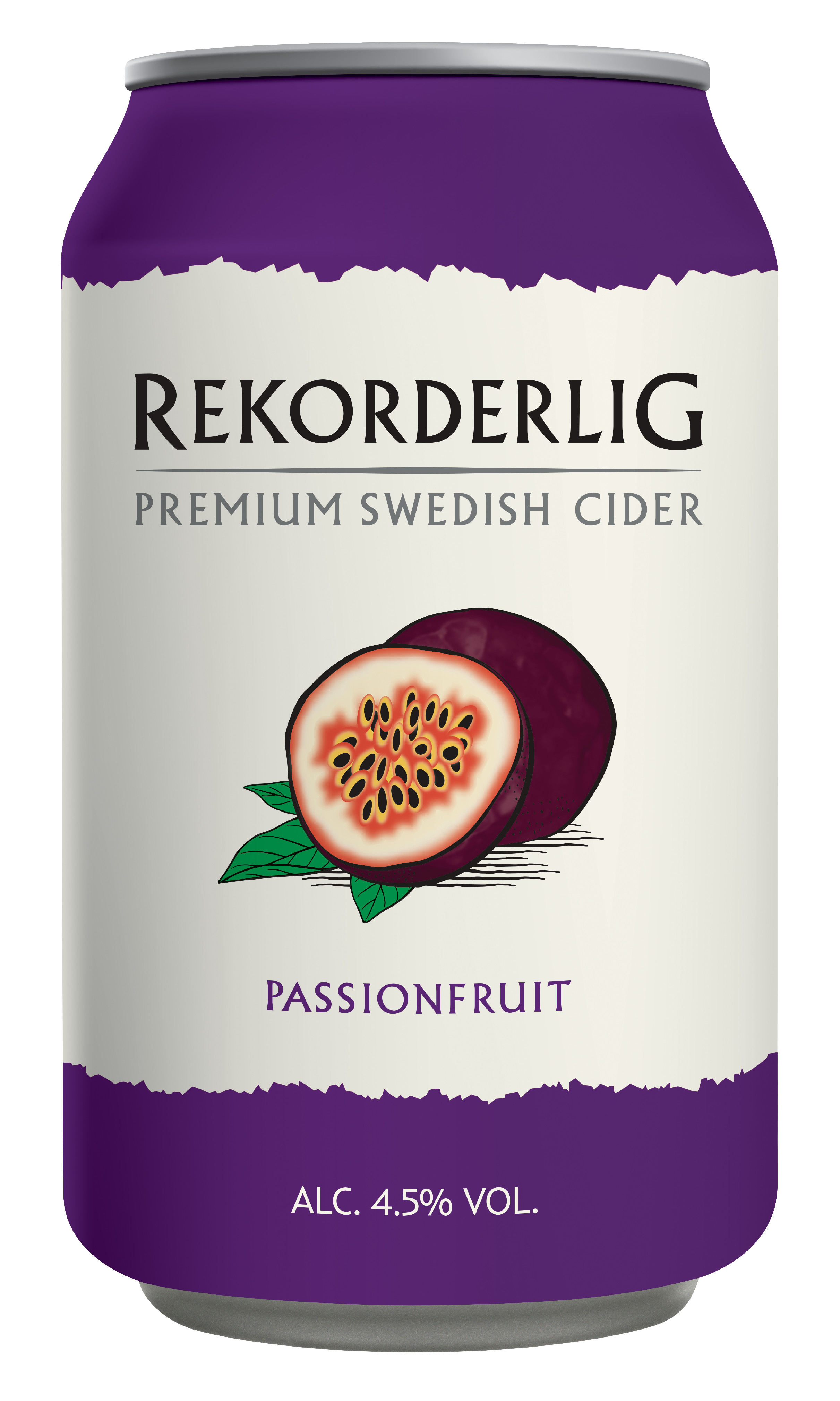 Rekorderlig Cider Passionfruit, plech, 24x 0,33l