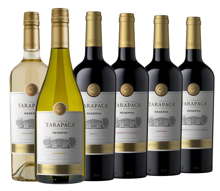 Vinařství Viňa Tarapacá Degustační balíček Tarapacá Reserva