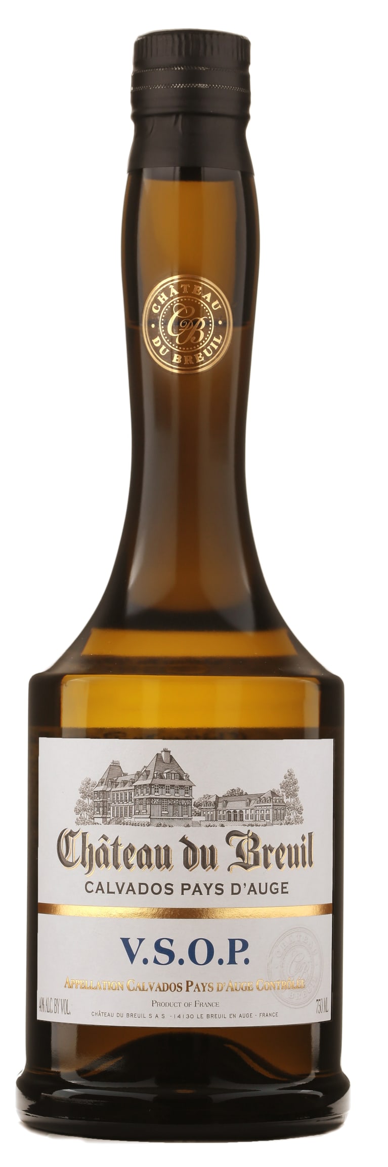Calvados Chateau du BREUIL VSOP 40% 0,7 l (holá láhev)