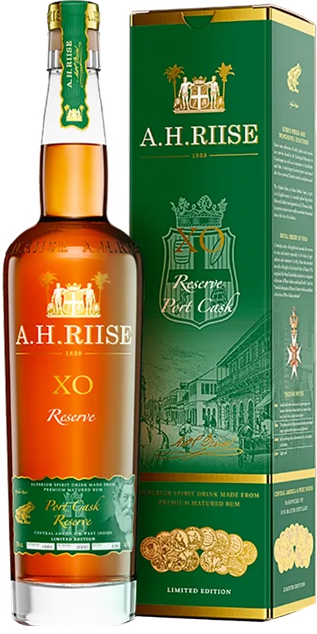 A. H. Riise Port Cask Finish Rum 45 % 0,7 l