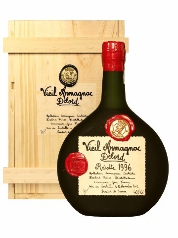 Armagnac Delord Millésimés 1996 40% 0,7 l (kazeta)