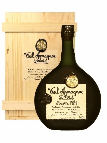 Armagnac Delord - různé ročníky Zvolte si ročník: 1981