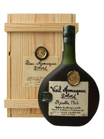 Armagnac Delord Millésimés 1946 40% 0,7 l (kazeta)