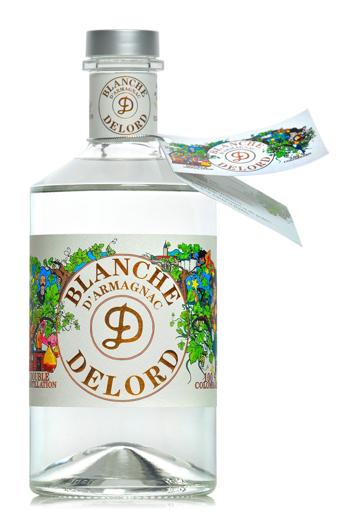 Armagnac Delord Blanche, 0,7l (holá lahev)