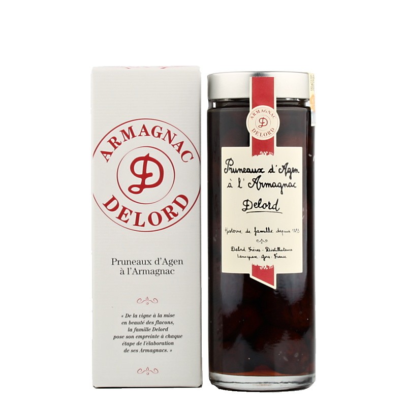 Armagnac Delord Pruneaux d´Agen a l´Armagnac 0,7l 18%