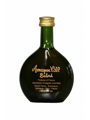 Armagnac Delord mini VSOP, 0,05l (holá lahev)