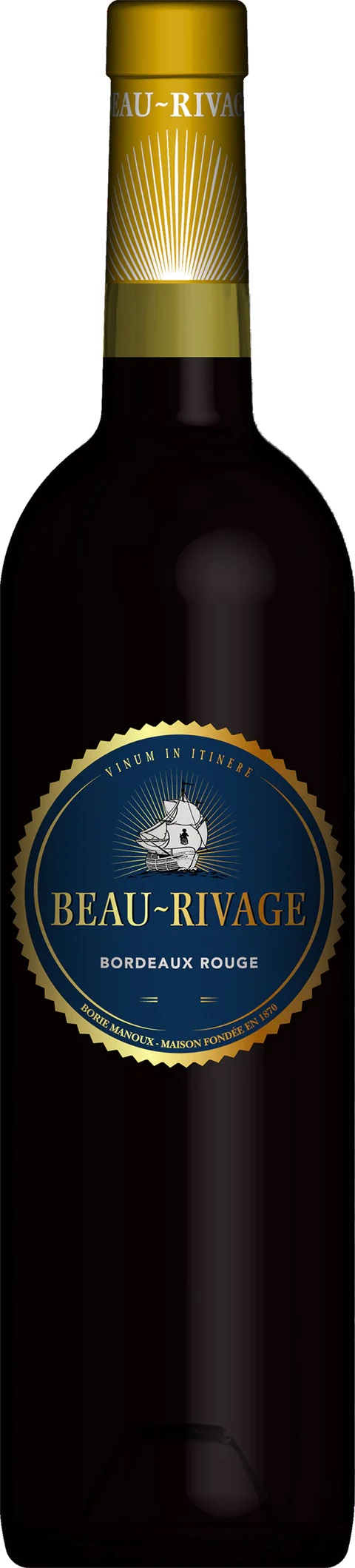 Borie Manoux Bordeaux rouge - Beau Rivage 2016, 0,75l