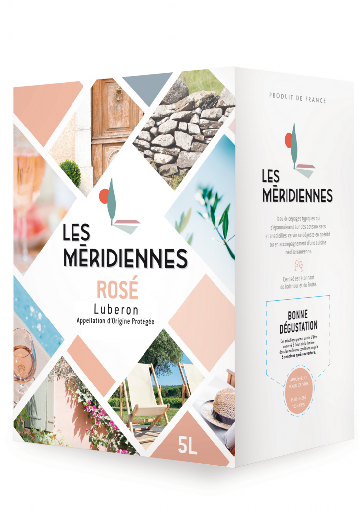 Marrenon - Les Méridiennes rosé, bag in box, 5l