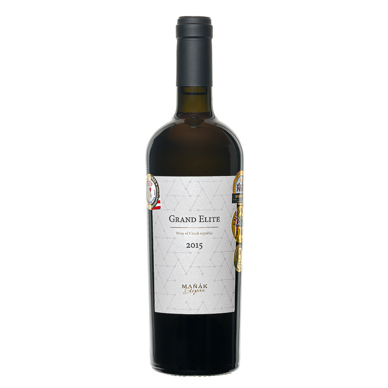 Vinařství Maňák Rulandské bílé, 2015, Grand Elite, polosladké, Maňák, 0,75l