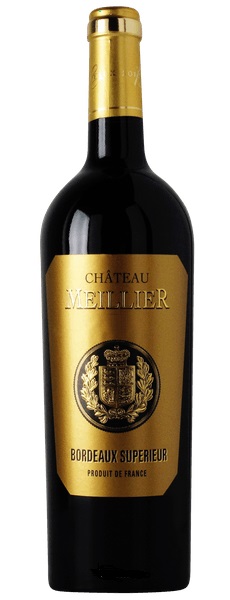 Chateau Meillier Bordeaux Superieur 2019 AOC Gold, 0,75l