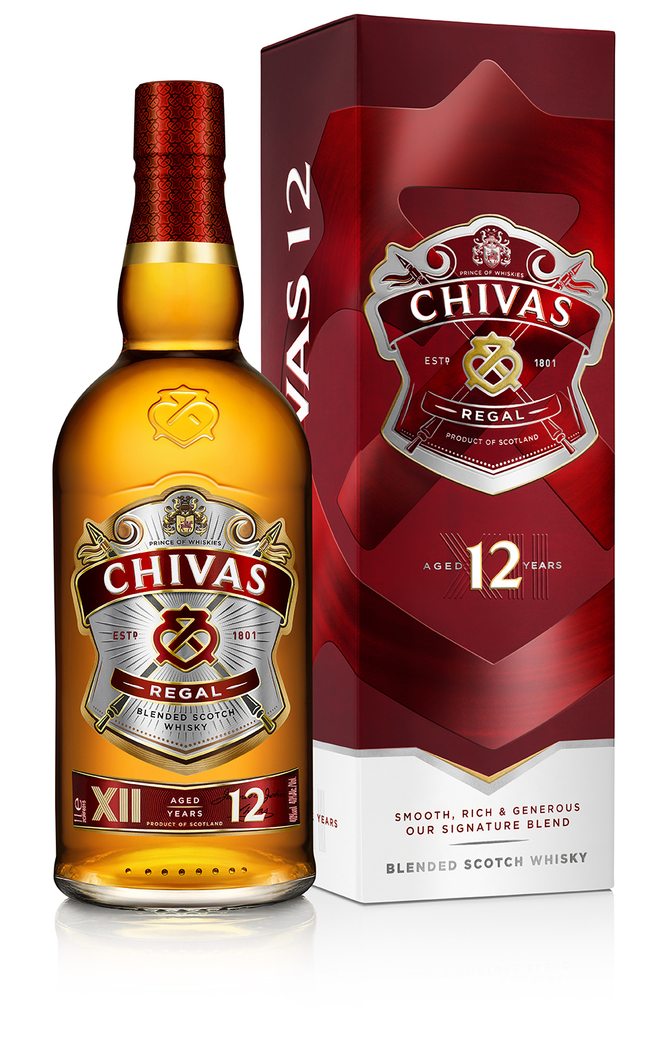 Chivas Regal 12y 40% 0,7 l (karton)