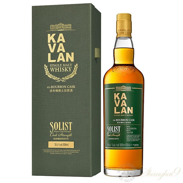 Kavalan Solist ex-Boubon Cask 57,1% 0,7l (kazeta)