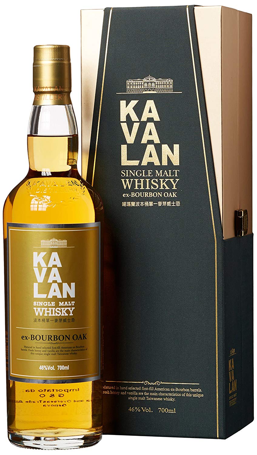 Kavalan Ex-Bourbon 46% 0,7 l (kazeta)