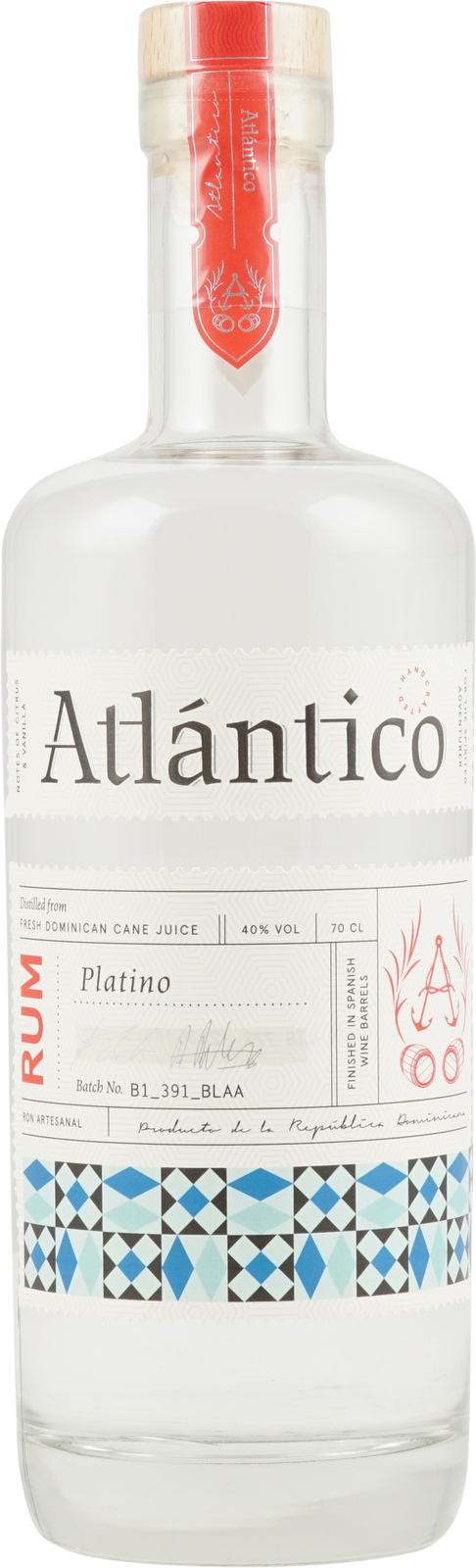 Ron Atlantico Platino 40% 0,7 l (holá láhev)